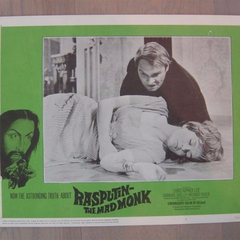 'Rasputin-the mad monk' (C. Lee) (Original U.S. lobby-still 6)